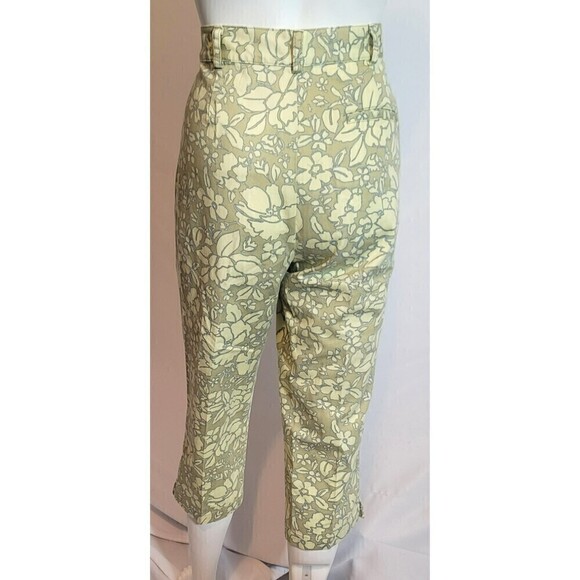 Dockers Floral Denim Capri Pants - Size 8P - Picture 4 of 11
